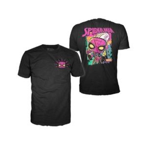Target Spider-Man Blacklight Funko T-Shirt